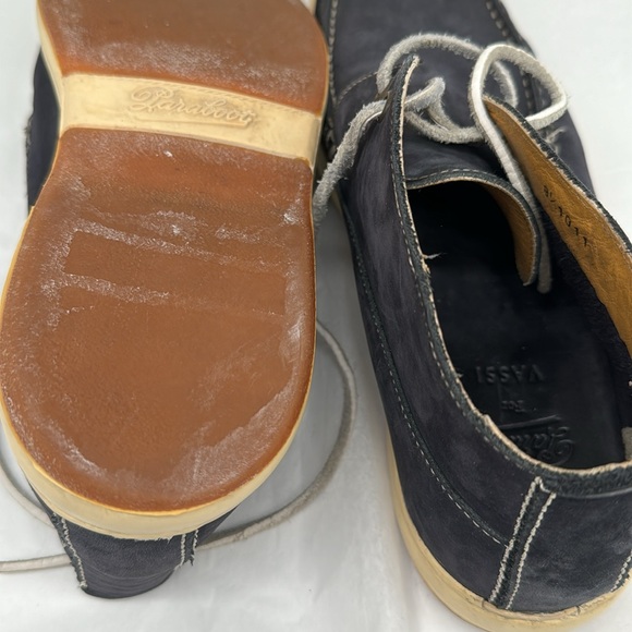 Paraboots navy suede boots 8 1/2 excellent condition - Picture 5 of 6